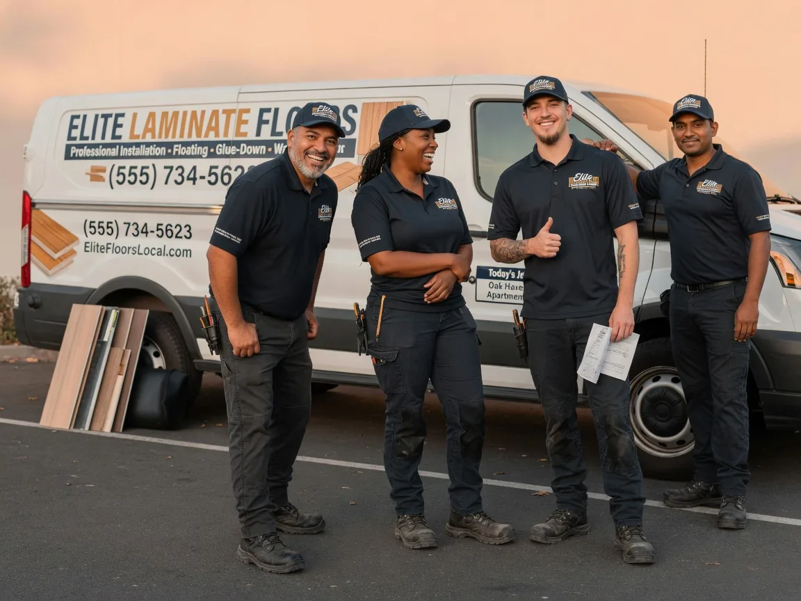 Laminate flooring installation company in Gallaway, TN